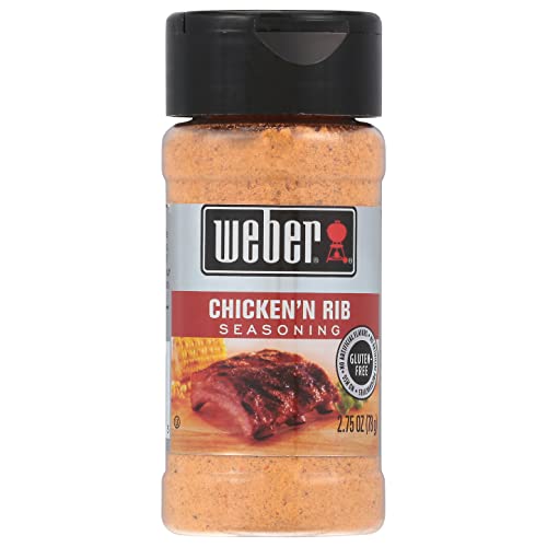 Weber Chicken 'N Rib Seasoning, 2.75 Ounce Shaker