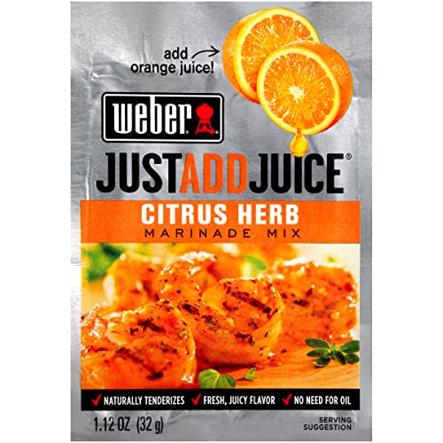 Weber Just Add Water Citrus Herb Marinade, 1.12 Ounce