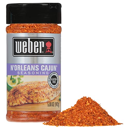 Weber N'Orleans Cajun Seasoning, 5 Ounce Shaker