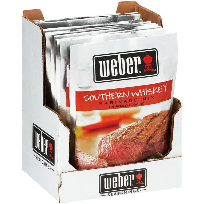 Weber Southern Whiskey Marinade Mix 1.12 oz (pack of 4)