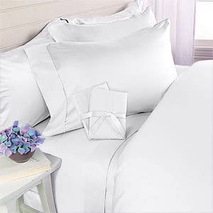 Elegant Comfort 3 Piece 1500 Thread Count Luxurious Silky Soft Egyptian Quality Coziest Duvet Cover Set, King/California King, White
