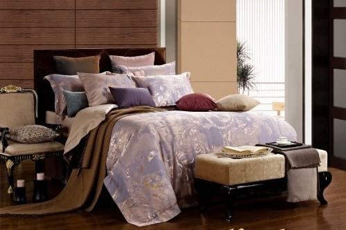 Dolce Mela DM475Q Jacquard Damask Luxury Bedding Duvet Covet Set