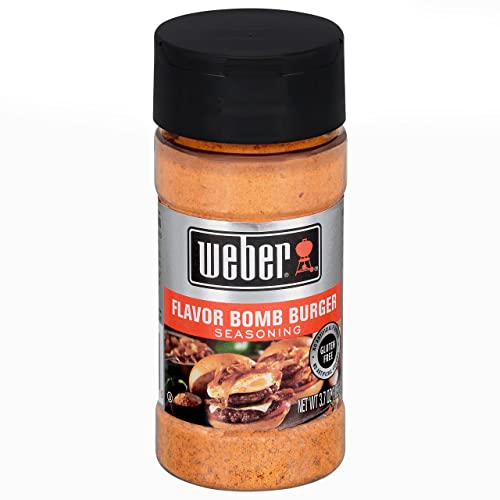 Weber Flavor Bomb Burger Seasoning, 6.75 Ounce Shaker