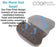Coop Home Goods Coccyx Orthopedic Seat Cushion - Cooling Bamboo Charcoal Memory Foam for Tailbone Pain - Provides Lower Back Pain and Sciatica Relief - Perfect for Your Office Chair and Car Seat
