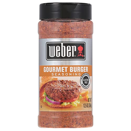 Weber Gourmet Burger Seasoning, 12.5 Ounce Shaker