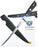DALSTRONG Fillet Knife - 7" Flexible - Gladiator Series - German HC Steel - w/Two Sheaths