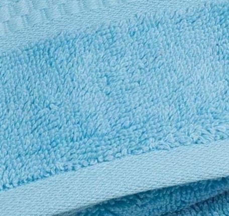 ISABELLA CROMWELL 100% Cotton 700 GSM Towels Set 6-Piece 2 Bath Towels 2 Hand Towels 2 WashCloths Zero Twist Extra Soft Highly Absorbent Luxury Hotel Spa Quality - Light Blue