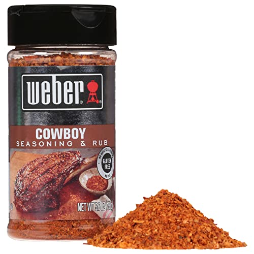 Weber Cowboy Seasoning, 5.6 Ounce Shaker