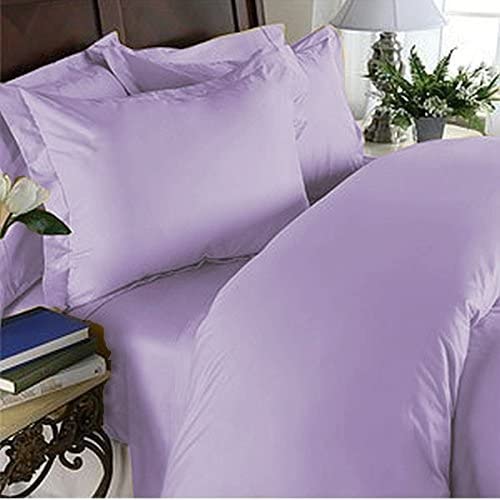 Elegant Comfort 3 Piece 1500 Thread Count Luxury Ultra Soft Egyptian Quality Coziest Duvet Cover Set, Full/Queen, Lilac, 13RW- DVT Q Lilac
