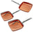 Copper Chef Square Fry Pan 5 Pc set