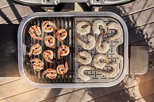 Weber Lumin Compact Outdoor Electric Barbecue Grill, Black - Great Small Spaces such as Patios, Balconies, and Decks, Portable and Convenient