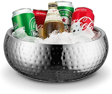 #1 BEST Vegetable Grill Basket - BBQ Accessories for Grilling Veggies, Fish, Meat, Kabob, or Pizza - Use as Wok, Pan, or Smoker - Quality Stainless Steel - Camping Cookware - Charcoal or Gas Grills OK  Grillux  Patio, Lawn & Garden  #[va