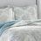 Eddie Bauer Saltwater Collection Luxury Premium Ultra Soft Quilt Coverlet, Comfortable 2 Piece Bedding Set, All Season Stylish Bedspread, Twin, Blue