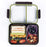Bento Box 2 Compartments Stainless Steel Lunch Box for Adults and Kids, Portion Control Lunch Containers Leakproof
