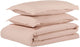 Amazon Brand – Stone & Beam Reversible Marcana Linen Duvet Cover Set, King, 104" x 90", Grey