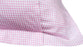 FADFAY Shabby Floral Duvet Cover Set Pink Grid Cotton Farmhouse Bedding with Hidden Zipper Closure 3 Pieces, 1duvet Cover & 2pillowcases