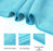 JML Microfiber Bath Towels, Bath Towel 3 Pack(27" x 55"), Soft, Super Absorbent and Fast Drying, Multipurpose Use for Sports, Travel, Fitness