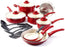 GreenLife CC001792-001 Soft Grip 16 Piece Ceramic Non-Stick Cookware Set