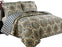 Coast to Coast Living Quilt Sets, Luxurious 3pc Bedspreads- Cotton Rich Soft (Sonoma