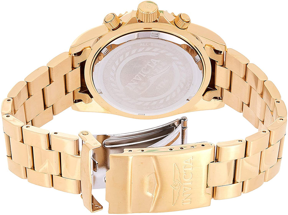 Invicta Men's 1774  Pro-Diver Collection 18k Gold Ion-Plated Stainless Steel Watch