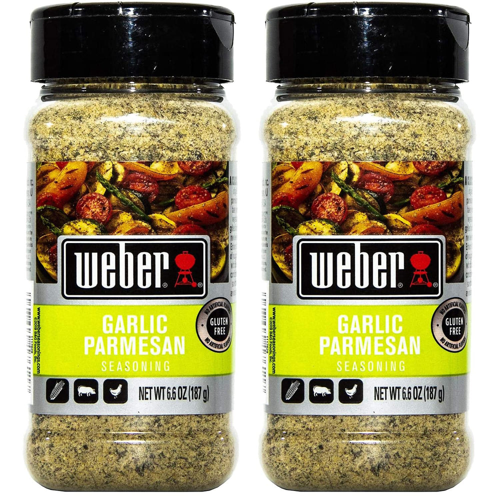 Weber Garlic Parmesan Seasoning 6.6oz (2 Pack)