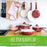 GreenLife CC001792-001 Soft Grip 16 Piece Ceramic Non-Stick Cookware Set