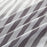 DelbouTree White Duvet Cover Set,Striped Duvet Covers,Contrast 2 Tone Reversible Comforter Cover,Twin Bedding Set,Zipper Closure