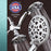 AquaDance Chrome Giant 5" 30 Mode 3-Way High Power Combo Shower Head & Handheld Separately or Together – Officially Independently Tested to Meet Strict US Quality & Performance Standards
